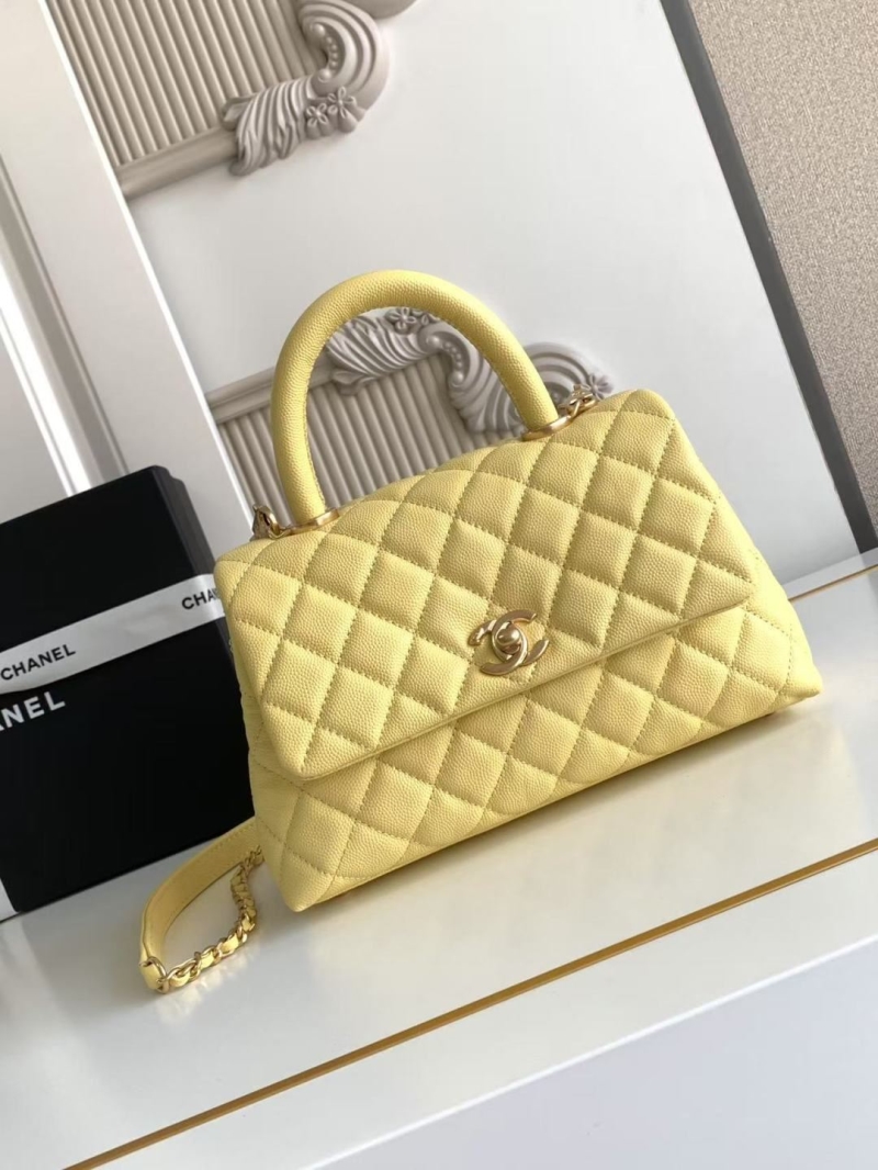 Ch**el top handle bags